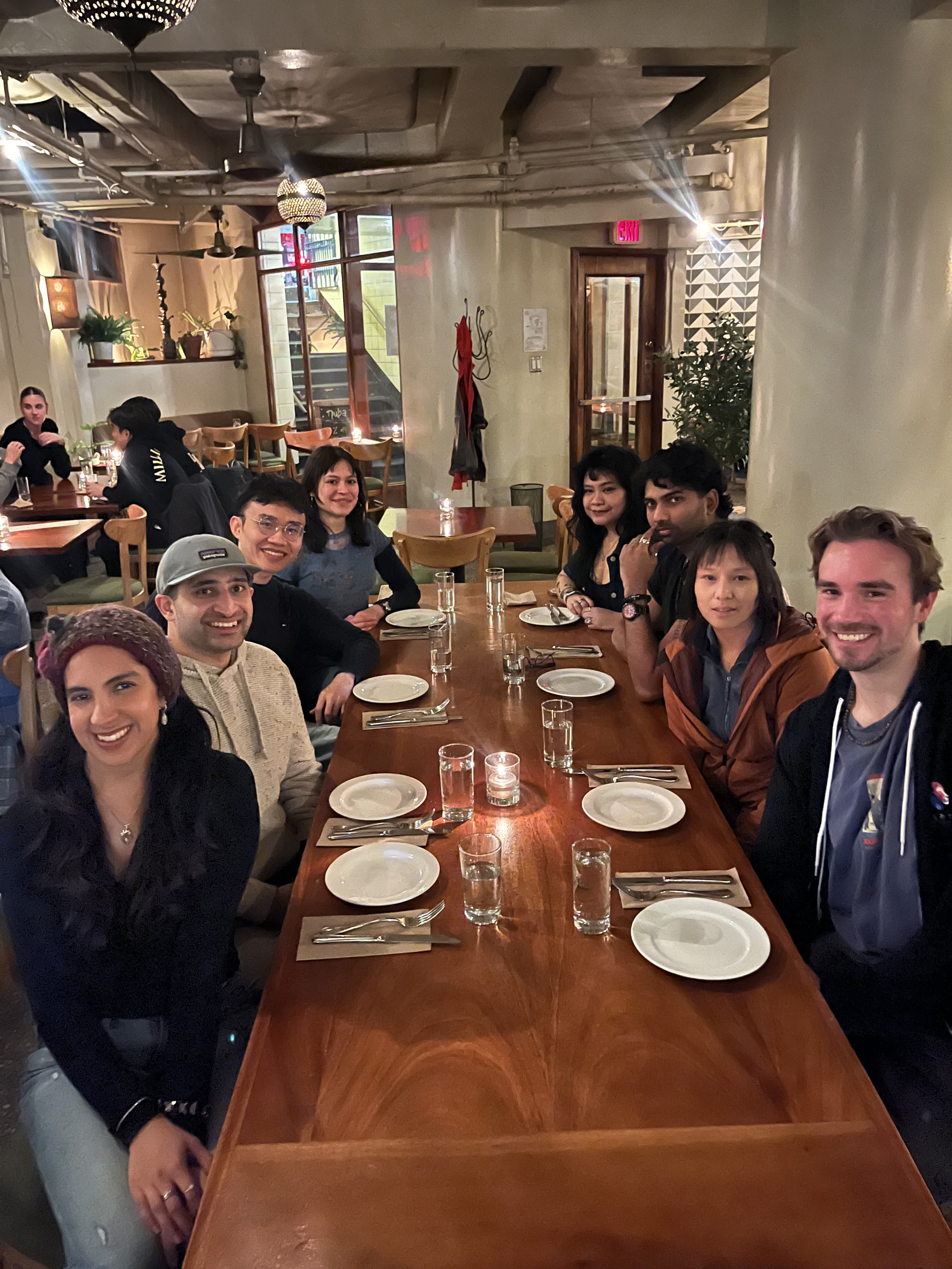 actually romantic singles dinner
